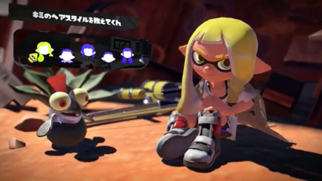 スプラトゥーン3　髪の毛